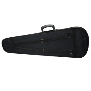 Custodia Triangolare in Tessuto Nero Resistente con Fodera Beige per Violino 4/4 - Borsa e Protezione per Strumento Musicale - Product Image 4