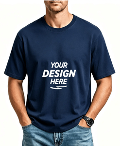 Camiseta Personalizada con Logotipo para Hombre, 100% Algodón, 260 g/m², Ecológica, de Secado Rápido, Color Sólido, Manga Corta, Cuello Redondo, Estampada, al por Mayor - Product Image 5