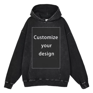 Customizable <b>Men's</b> Hooded Sweatshirt 100% Cotton Knitted Regular Fit Casual Autumn Wear Front Pocket Design Heat-Transfer Lined - Product Image 5