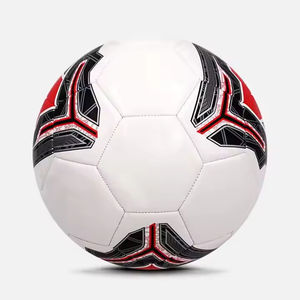 Ballon de football d'entraînement classique en cuir et PVC respirant, best-seller, avec taille personnalisée pour les sports de plein air - Product Image 1