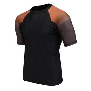 Rashguard MMA à manches longues personnalisé de haute qualité, unisexe, vêtement de compression pour la gym, respirant, séchage rapide, écologique, protection solaire - Product Image 2