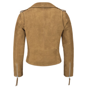 Fashion Biker Jacket Woman Pu Printing Jacket Premium Quality Custom logo With Studs Leather Women Jackets - Product Image 2