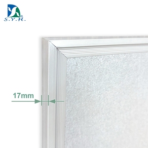 Tableau magnétique en acier galvanisé avec cadre en aluminium 30x60cm pour la décoration intérieure, les rappels et l'affichage de photos - Product Image 2