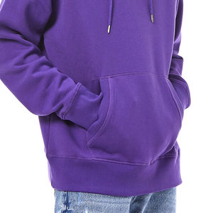 เสื้อฮู้ดดี้คุณภาพสูง สีสันสดใส ผ้าฝ้าย 100% สกรีนโลโก้ได้ตามต้องการ แบบเรียบ หนา น้ำหนักมาก ทรงโอเวอร์ไซส์ เสื้อฮู้ดดี้แบบสวมหัว ไม่มีลาย - Product Image 6