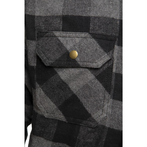 Chemise en flanelle pour homme respirante, entièrement doublée, avec logo et design personnalisés de haute qualité, service OEM, prix raisonnable - Product Image 5