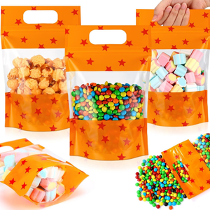 Sachets personnalisés imprimés pour Noël, sachets alimentaires et bonbons, étanches en BOPA/PE (CPP), emballage plastique à fermeture éclair, faible MOQ - Product Image 1