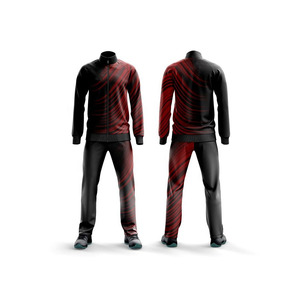 Men's Purple Gradient 2-in-1 Plus Size Tracksuit Half-<b>Zip</b> Stand Collar Sweatshirt Pants Set Casual Sportswear Winter Wear - Product Image 5