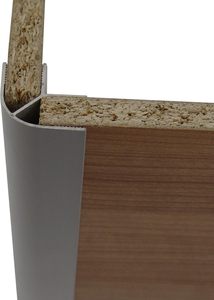 Perfil de Esquina de Aluminio CNW, Aleación de Aluminio Plateado Anodizado T3~T8, Longitud 100 cm para Paneles/Tableros de 19 mm - Product Image 3