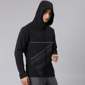 Nardon ropa personalizada al por mayor ligero de secado rápido estiramiento Softshell impermeable deportes correr entrenamiento chaqueta cortavientos - Product Image 4