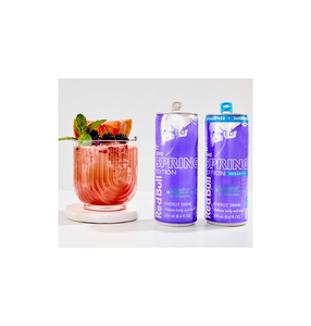 Venta al por Mayor de Red Bull Edición Primavera 2025, Sabor Fresa Silvestre y Pomelo Rosa, Latas de 250ml (12 Unidades), 80mg de Cafeína por Lata, Distribuidores - Product Image 3