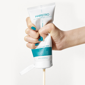HAIRSTRO Soin Quotidien pour Cheveux 200ml Crème Sans Silicone avec Complexe Protéiné à la Kératine pour la Réparation Capillaire - Product Image 1