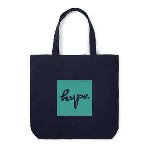 Printed Recycled Cotton <b>Tote</b> Bag | Bottom Gusset Eco Friendly Shopper Long Handle Grocery Carryall Custom Logo Promotional Bag - Product Image 2