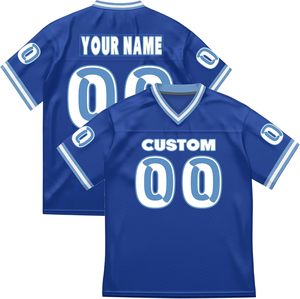 Custom American Football Jersey Supplier Polyester <b>Mesh</b> <b>Screen</b> PRINTING Breathable Custom Logo Private Label OEM ODM Pro - Product Image 1