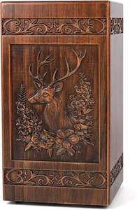 Hot Selling Modern Adult Wooden Cremation <b>Urns</b> Handmade <b>Urns</b> For Male and Female Decorative <b>Urns</b> - Product Image 4