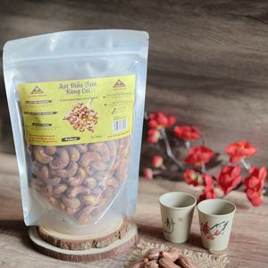 Noix de cajou grillées non décortiquées salées de qualité supérieure du Vietnam, certifiées ISO, biologiques, en gros, W180, 500g, avec fermeture éclair, marque Dong Phu, directement de l'usine - Product Image 4