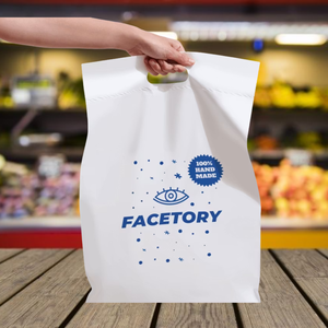Store Use Biodegradable Plastic Poly <b>Bags</b> HDPE Packaging Custom <b>Waterproof</b> Durable <b>Drawstring</b> Flexo Printed Hai Ha Packaging - Product Image 1
