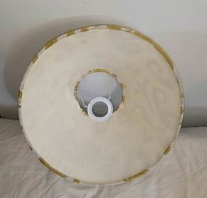 Abat-jour en tissu brodé de haute qualité, abat-jour en velcro pour lampes suspendues et lampes sur pied, parfait pour les chambres d'hôtel - Product Image 4