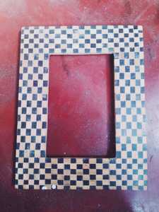 bone inly photo <b>frames</b> hand made photo <b>frames</b> <b>black</b> and white pattern photo <b>frames</b> photo album accessories - Product Image 6