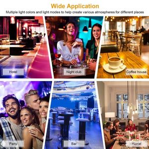 Lampadine LED Intelligenti a 16 Colori, Controllabili a Distanza per Illuminazione Decorativa e d'Atmosfera - Product Image 3