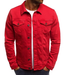 Chaqueta Vaquera Personalizada de Alta Calidad para Hombre 2025, Impermeable, de Secado Rápido, Transpirable, Diseño Liso, Estilo Vintage, en Oferta - Product Image 3