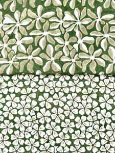 Tela de Algodón Hecha a Mano al por Mayor, Tela Estampada a Mano Sanganeri de Jaipur, Material en Bruto para Confección de Vestidos - Product Image 4