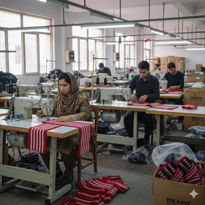 Rexfit Sports - Rodilleras Elásticas de Compresión para Levantamiento de Pesas, Soporte para Rodillas para Gimnasio y Levantamiento de Pesas - Product Image 6