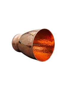 Gobelet à boisson en cuivre de qualité supérieure 450 ml, tasse martelée rustique pour cuisine et bar modernes - Product Image 6