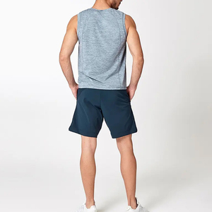 <b>Men</b> Knitted Mesh Tank Top Quick Dry Breathable Gym Vest Basketball Running Sports <b>Singlet</b> Custom Logo Athletic Shirt High Street - Product Image 6