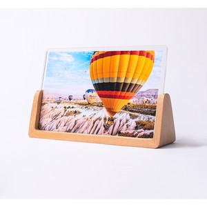 Reliable Minimalist Wooden Photo <b>Frame</b> Rectangle Tabletop Horizontal Durable Digital Printing Full Color - Product Image 4