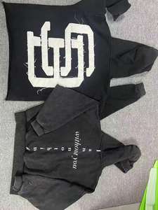 Conjunto Deportivo Informal de Dos Piezas para Hombre, Corte Ajustado, Estilo Urbano, Logotipo Personalizado, Color Sólido, OEM, Precio Bajo - Product Image 5