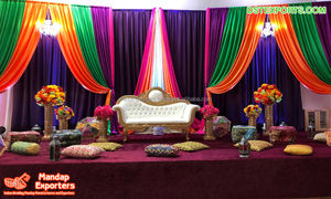 Wedding Stage Star Decorative <b>Backdrop</b> Curtain Elegant Velvet Curtain <b>Party</b> Stage <b>Backdrop</b> Wedding Velvet <b>Backdrop</b> Drapes - Product Image 3