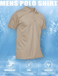 Camisetas Polo de Alta Calidad, Secado Rápido, Diseño Táctico, Manga Corta, Hechas en Pakistán, Gran Venta - Product Image 3