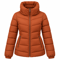 Manteaux d'hiver épais écologiques OEM personnalisés 2026 – Blousons courts matelassés pour femmes les plus vendus – Faible MOQ – Vente en gros de blousons matelassés pour femmes