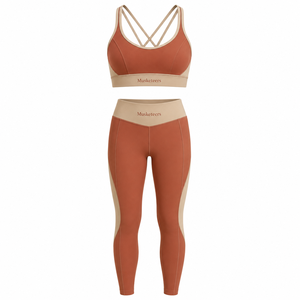 Conjuntos de Yoga Personalizables para Mujer de Alta Calidad a Precio Razonable con Cintura Elástica Sólida, el Mejor Material, Diseña Tu Propio Estilo - Product Image 2