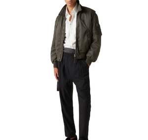 Chaquetas Bomber de Moda Estilo Aviador para Hombre, Chaquetas Bomber Impermeables de Nailon y Poliéster - Product Image 4