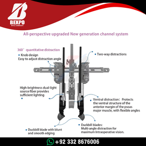 Instrumentos Quirúrgicos para Columna Vertebral, Retractor Tubular de Columna Vertebral Mínimamente Invasivo, Juego de Retractores de Columna Vertebral Mis Olif - Product Image 2