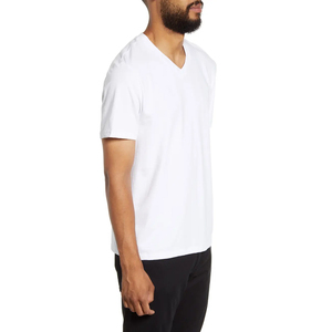 Clothing Manufacturers Custom Casual Solid T Shirt Mens Front Logo <b>Plain</b> Heavyweight 100% Cotton Regular Fit Breathable Quick - Product Image 2