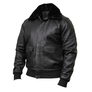 Chaqueta de Cuero de Invierno para Hombre, Nueva Moda, de Alta Calidad, Estilo Urbano, Resistente al Viento, Ecológica, Transpirable, con Cierre Frontal y Mangas Largas - Product Image 3
