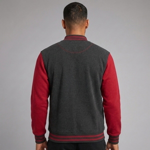 Blouson Bomber en Satin Personnalisé avec Logo pour Hommes, Style Universitaire, Hiver, Streetwear, Qualité Premium, Vêtement Décontracté pour Fans de Sport - Product Image 2
