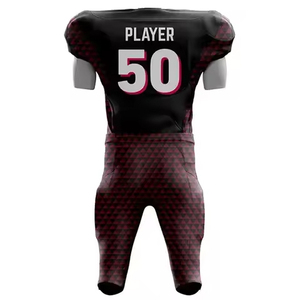 Nuevo Uniforme de Fútbol Americano, 100% Poliéster, Pantalón Corto, Mejor Precio, Calidad Duradera, Servicio OEM Personalizado, Tallas Grandes Disponibles, Diseño Único - Product Image 6