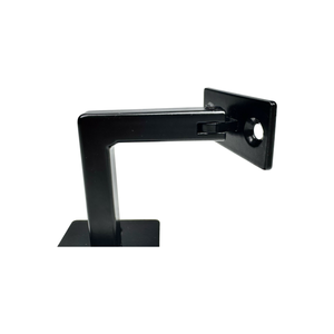 Chất lượng cao tùy chỉnh dễ dàng để cài đặt Matt Đen chải nickle Vàng Kẽm hợp kim cầu thang lan can khung với ốc vít - Product Image 4