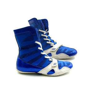 Chaussures de boxe de haute qualité pour l'entraînement et le combat, fabrication en gros sous marque privée, chaussures de boxe professionnelles - Product Image 2