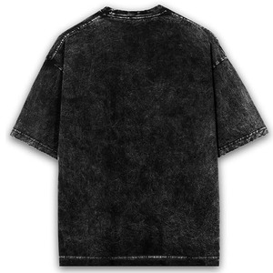 Fashion-Forward Acid Wash Custom 100% Cotton Oversized T-Shirts Unisex Printed Bulk Trusted Pakistani Factory 4 Season Tee - Product Image 6