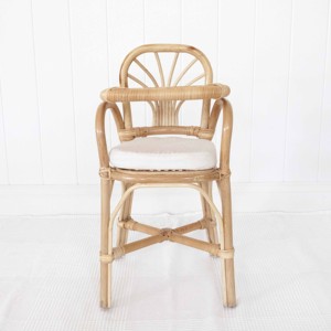 Adorables sillas de alimentación para muñecas, sillas altas de ratán para muñecas, juguetes para actividades en interiores para niños, los más vendidos. - Product Image 1