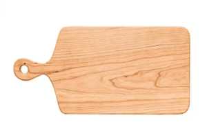Planche à découper rectangulaire large en bois Skies Trader avec poignée, antibactérienne, durable, compatible lave-vaisselle, pour la cuisine et le service - Product Image 2