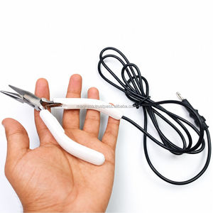Pince à bec de chaton en acier inoxydable, à pointe fine et longue extension, pour le soudage et la fabrication de bijoux - Product Image 1