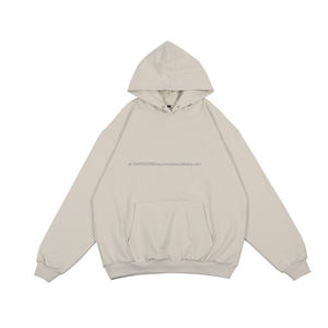 Sweat-shirts et hoodies pour hommes en coton 100% épais de qualité supérieure, coupe ample, impression personnalisée de logo - Product Image 1