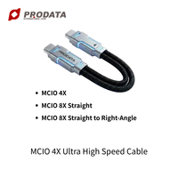 Kabel Ultra High Speed MCIO 4X SFF-TA-1016 PCIe Gen5 untuk Server AI