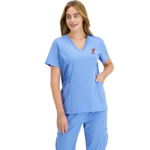 Solid Trader High Quality Medical Scrub <b>Set</b> For <b>Doctors</b> And Nurses Breathable Soft Fabric Texture Durable Hospital Uniform - Product Image 5