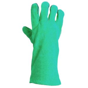 High Quality Heavy Duty Industrial Safety <b>Gloves</b> Cowhide Split OEM <b>Type</b> Leather Fire Retardant Spark Welding <b>Gloves</b> - Product Image 2